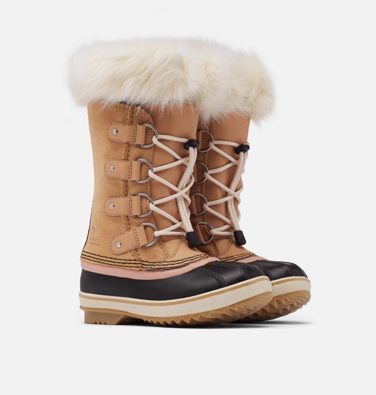 Kids Snow Boots Brown - Sorel Youth Joan of Arctic™ - 325-BIOJMW